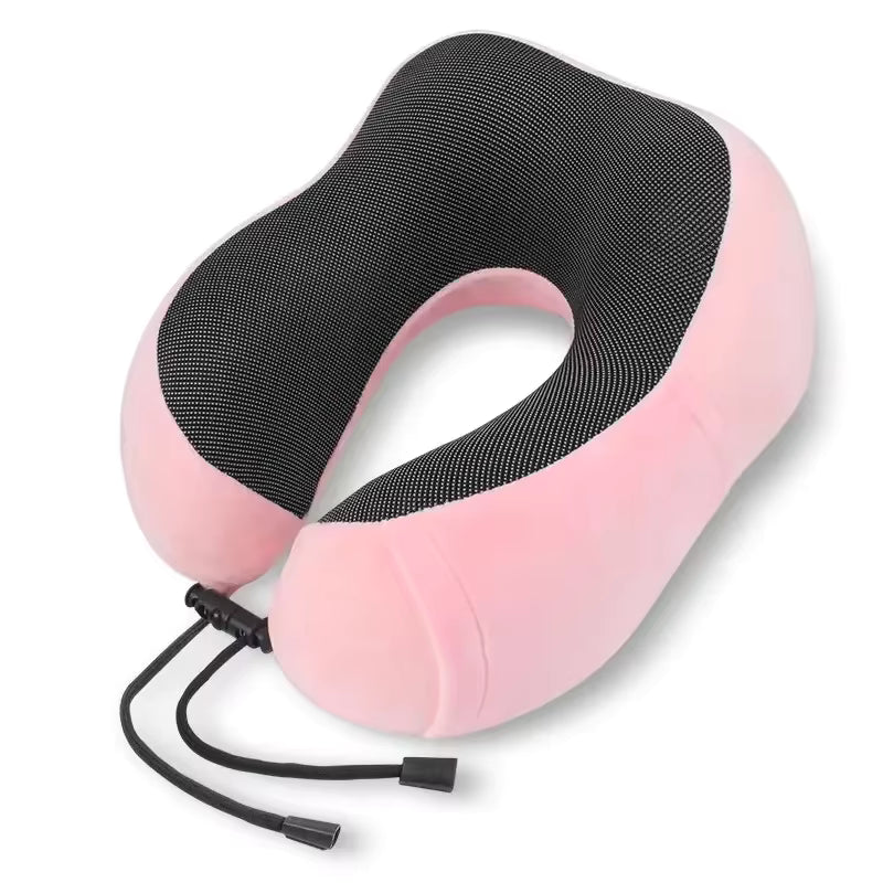 Ergonomic Memory Foam Travel Pillow For Office Travel Airplane